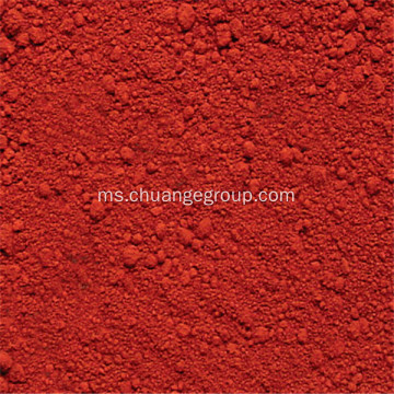 Pigmen besi oksida merah untuk konkrit